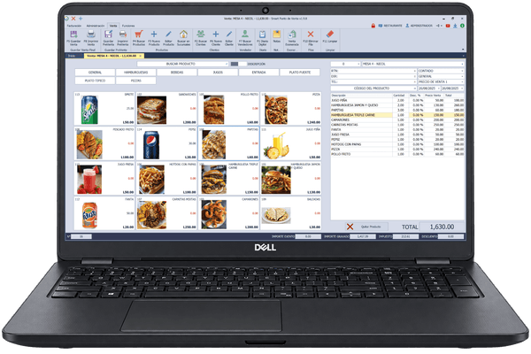 Laptop con Windows compatible con Smart Punto de Venta